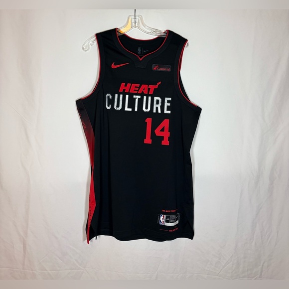 Nike Miami Heat #14 Tyler Herro Authentic City Edition Basketball Jersey